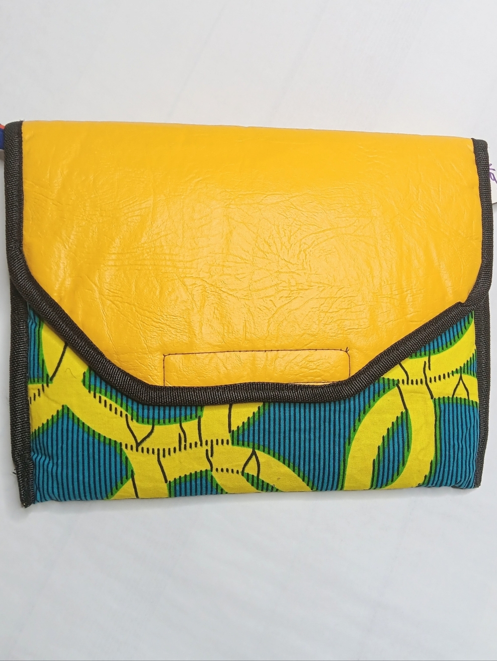Caribbean handmade Tablet Holder Kindle Sleeve Colorful Pouch Wristlet